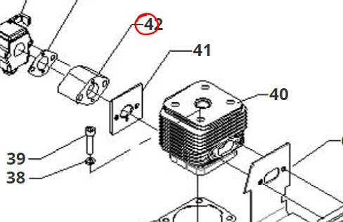 COLLETTORE CARBURATORE WALBRO PER DECESPUGLIATORE P28/35 BLUE BIRD