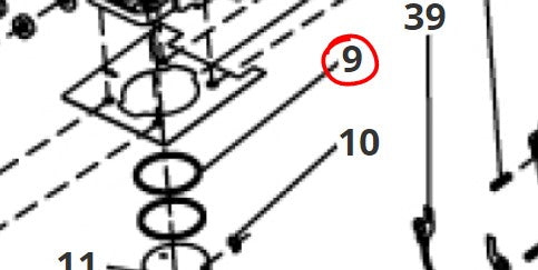 FASCE PER DECESPUGLIATORE BBC 26 BLUE BIRD