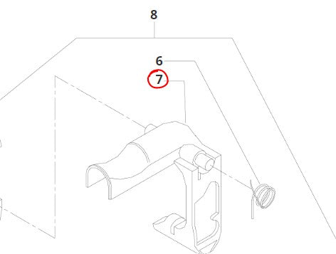 LEVA COMANDO GAS MOTOTRIVELLA BLUE BIRD