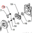 MOLLA CRICCHETTO AVVIAMENTO PER DECESPUGLIATORE P28/P37 BLUE BIRD