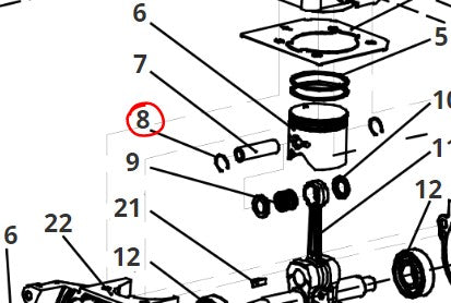 ANELLO PER DECESPUGLIATORE BBC 26 Blue Bird