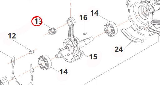 GABBIA A RULLI PER DECESPUGLIATORE P45/55/60 E BLUE BIRD
