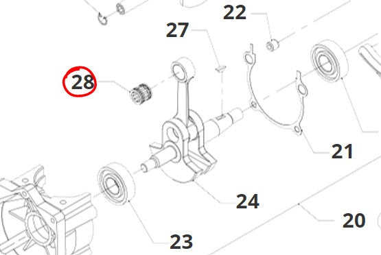 GABBIA PB K10X14X13 FKI-V1  PER DECESPUGLIATORE N31/52E BLUE BIRD