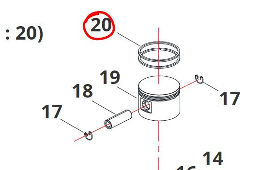 SEGMENTO FASCIA DIAMETRO 46 PER DECESPUGLIATORE 57/59 BLUE BIRD