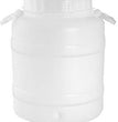 CONTENITORE FUSTO PER OLIO DA LT.30 PLASTICA BIANCA ECOPLAST