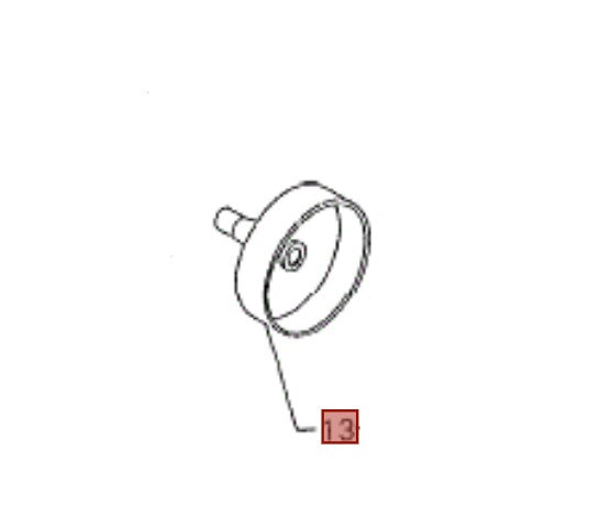 TAMBURO FRIZIONE PER DECESPUGLIATORE T450 SHINDAIWA