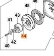 Anello compensazione ricambio per soffiatore BV162 Oleomac