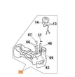 Serbatoio ricambio per soffiatore Oleomac BV126