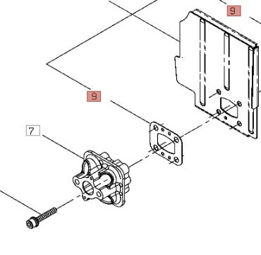 GUARNIZIONE PER SOFFIATORE EB8520 RT SHINDAIWA