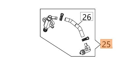 POMPA OLIO KIT PER MOTOSEGA A BATTERIA GSI 30 OLEOMAC