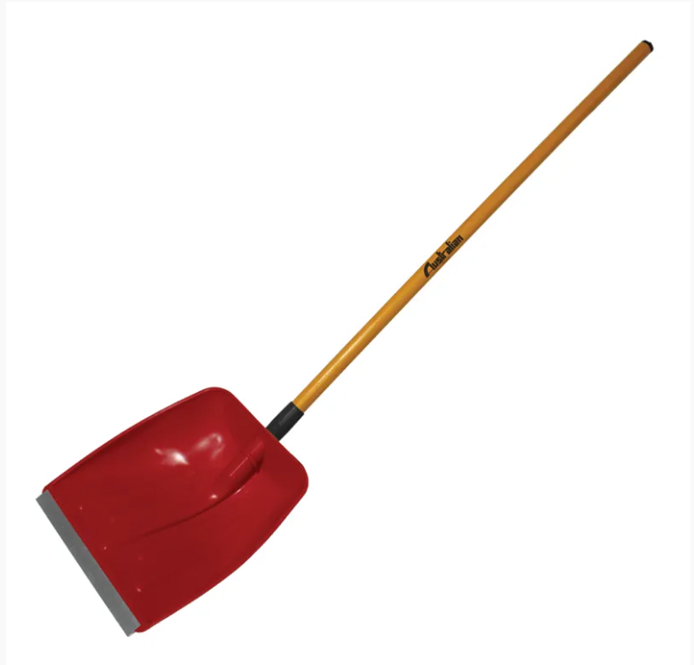 PALA A CUCCHIAIO IN POLIPROPILENE MANICO IN FIBRA DI VETRO CM.140 AUSTRALIAN