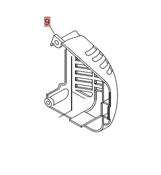 COPRIMARMITTA PER MOTOSEGA 280 TCS/TS SHINDAIWA