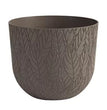 VASO LEAF MOOD BEIGE SCURO CM.30