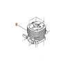 CILINDRO PER DESPEGLIATORE T350/TS35/BP35//C35 SHINDAIWA ECHO