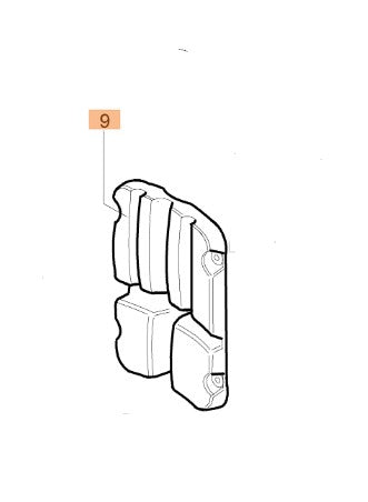 CUSCINO RICAMBIO PER SOFFIATORE OLEOMAC BV162