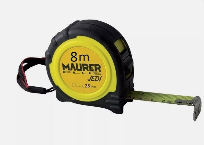 FLESSOMETRO MAURER PLUS JEDI 8MT 25MM