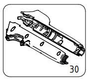 COVER KIT SUPERIORE INFERIORE PER FORBICE EASY L CAMPAGNOLA