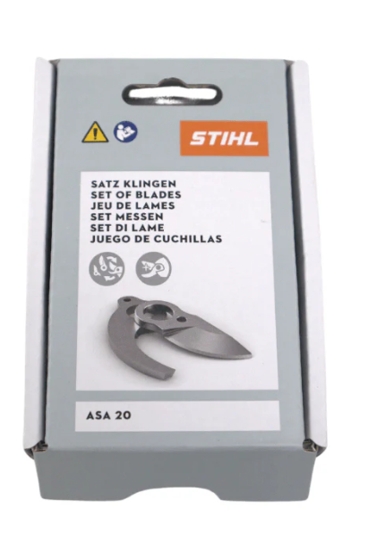 SET DI LAME LAMA RICAMBIO PER FORBICE A BATTERIA ASA 20 STIHL