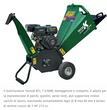 BIOTRITURATORE A SCOPPIO TECNOK BTL7.0 /80M TECNO GARDEN