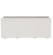 CASSETTA KEBE GREENER CM.100 CON RISEVA ACQUA E RUOTE COLORE BIANCO