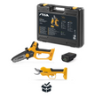 KIT CESOIA E SEGA DA POTATURA  A BATTERIA SP 100E  STIGA