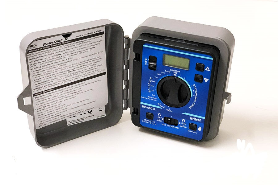 Programmatore Rain Dial a 9 stazioni trasformatore esterno Irritrol