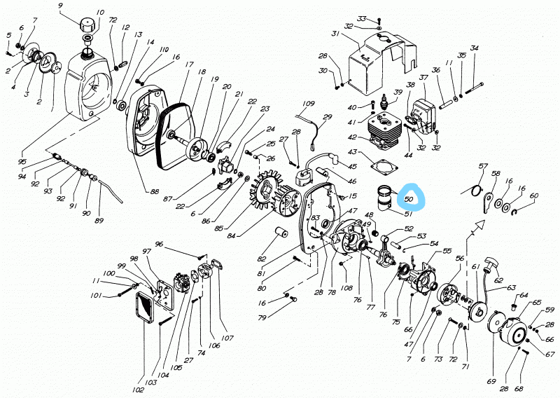 SEGMENTO C3 RICAMBIO PER ATOMIZZATORE CIFARELLI