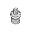 ADATTATORE MASCHIO INSERTO LOAD M8X1.25 SX LHM OLEOMAC