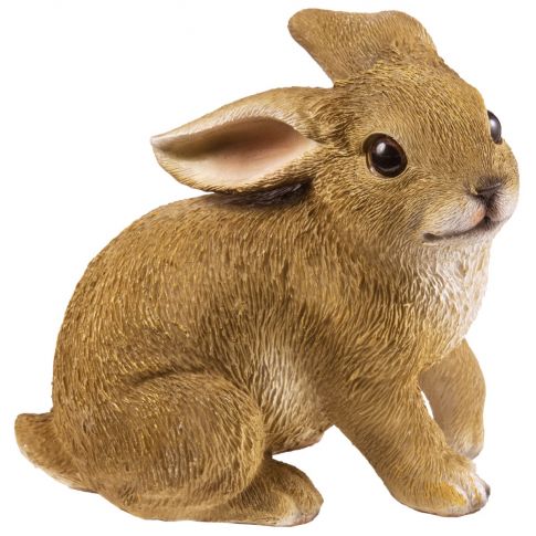 CONIGLIO MARTA CM.16 IN VETRORESINA ANTICO MESTIERE