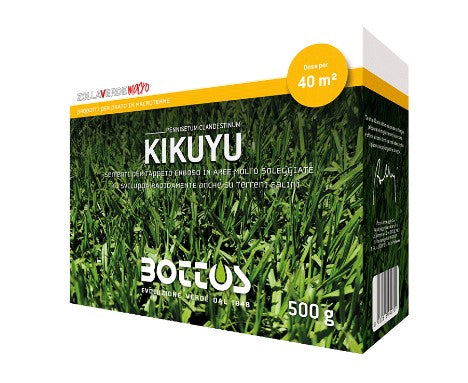 ZOLLA VERDE KIKUYU-GRASS 500GR. BOTTOS