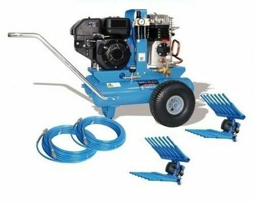Kit motocompressore MC 548 210 7HP/2 TUONO/2 Tubi mt.20 Campagnola