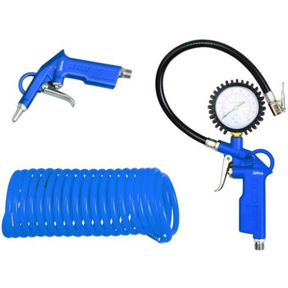 KIT PER COMPRESSORI HU FIRMA SET 3 PEZZI ATTACCO RAPIDO