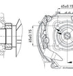 MOTORE MOTOZAPPA MOTOPOMPA ZBM210 L2 ALB.CILINDRICO 19,05HP 7 ZANETTI