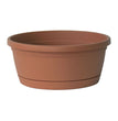 CIOTOLA LIBIS CM.25 CON SOTTO VASO MONTATO TERRACOTTA