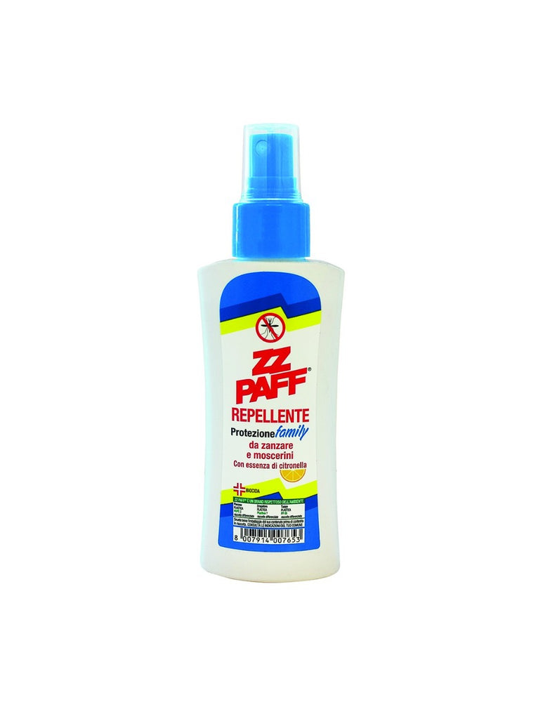 SPRAY ANTI-ZANZARE REPELLENTE DA MOSCERINI PROTEZIONE FAMIGLIA 100ML