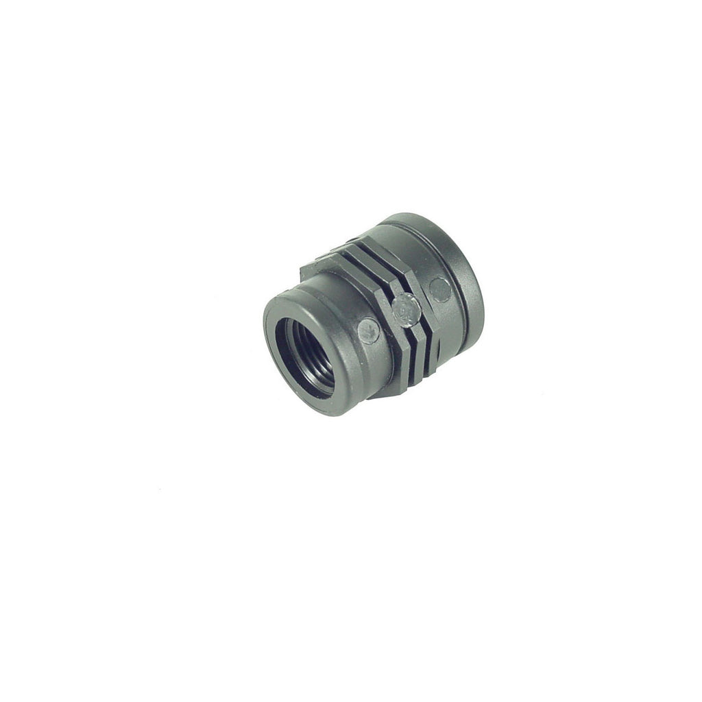MANICOTTO RIDOTTO FEMMINA/FEMMINA 2"X1"1/2 " NERO
