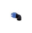 CURVA GOMITO A 90°63X2" FEMMINA A COMPRESSIONE PER TUBO POLIETILENE