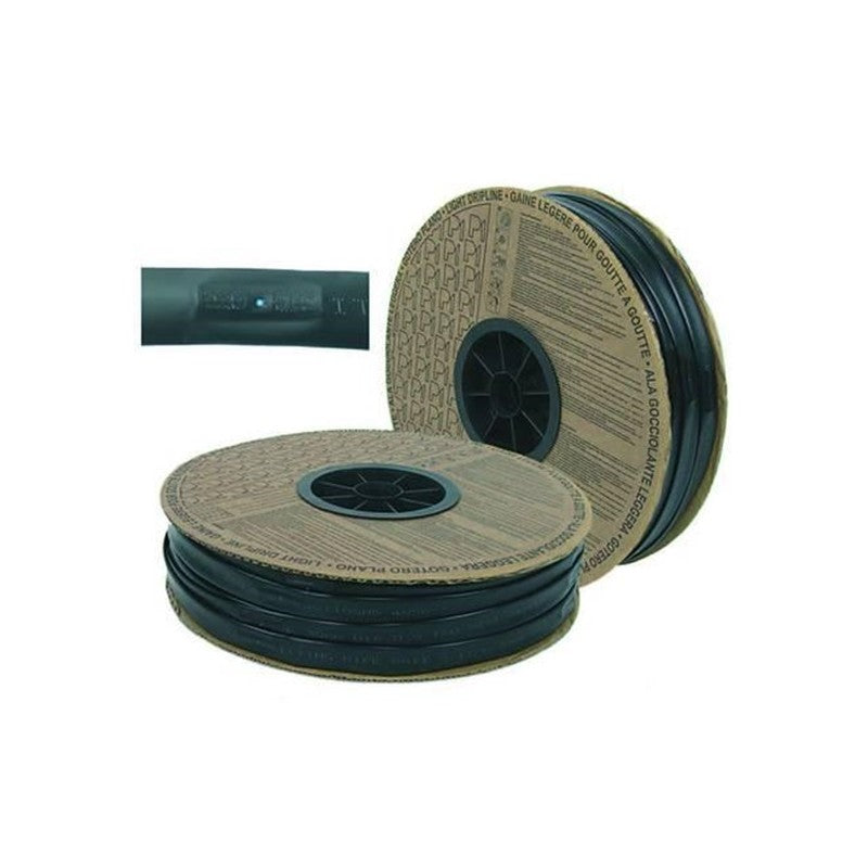 MANICHETTA GOCCIOLANTE PLUVIO 8 MILS FORI A CM.30 DA 250 MT. DIAM.16
