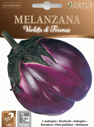 SEMI MELANZANA VIOLETTA DI FIRENZE