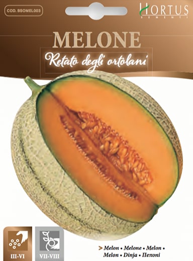 SEMI MELONE RETATO DEGLI ORTOLANI