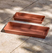 SOTTO CASSETTA MINI CM.62 TERRACOTTA 63X23X32H