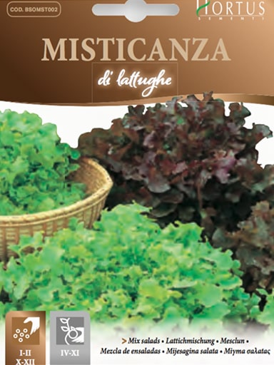 SEMI MISTICANZA DI LATTUGHE
