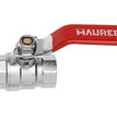 VALVOLA A SFERA CON LEVA 3/4" F/F MAURER