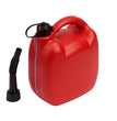 TANICA CARBURANTE PLASTICA ROSSA 10LT CON BECCUCCIO MAURER