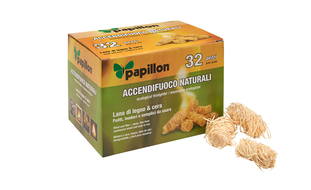 ACCENDIFUOCO PAPILLON NATURALE CF 32PZ