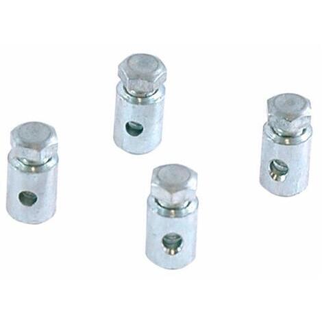 MORSETTO SERRAFILO CAVO MM 1,2-1,6 MISURA VITE 6X9 MM PER FRIZIONE