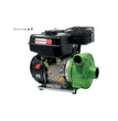 MOTOPOMPA CENTRIFUGA GHISA ZBM 210 BENZINA HP 7 PREV.MT.54/MAX 250