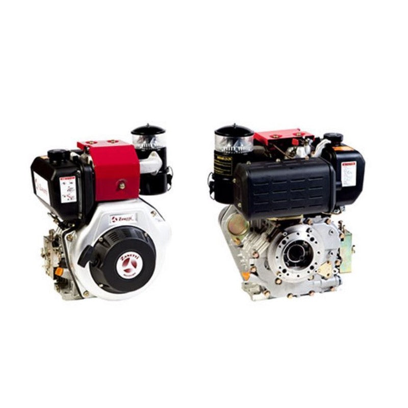 MOTORE MOTOZAPPA DIESEL ALBERO CON.DIAM.23 HP10 AVV.ELETTRICO ZANETTI