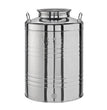 CONTENITORE BIDONE PER OLIO DA 50 LT. S/PREDISPOSIONE MINOX