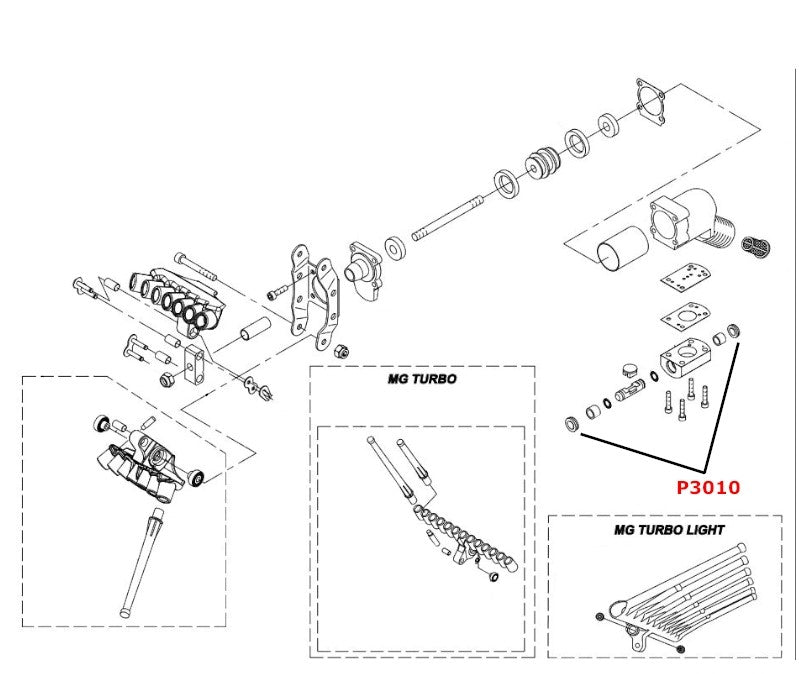 PARACOLPI PISTONCINO PETTINE V8 LISAM